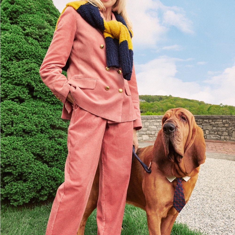 Rowing Blazers x Target Pink Corduroy Women's Suit